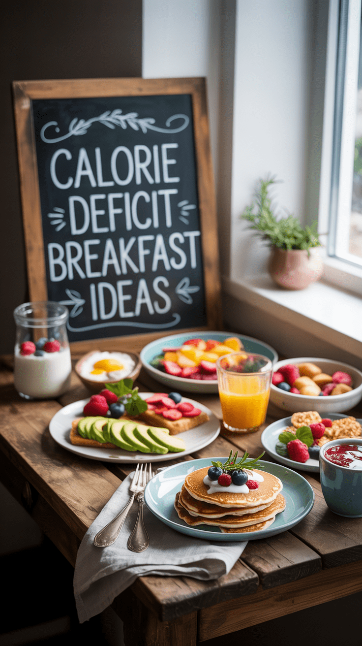 Calorie Deficit Breakfast