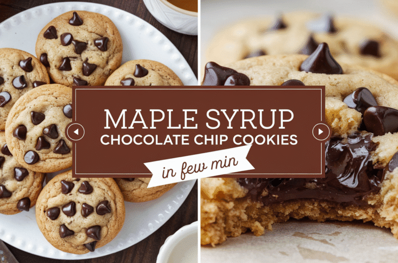 Maple Syrup Chocolate Chip Cookies