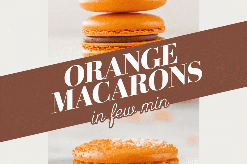Orange Macarons