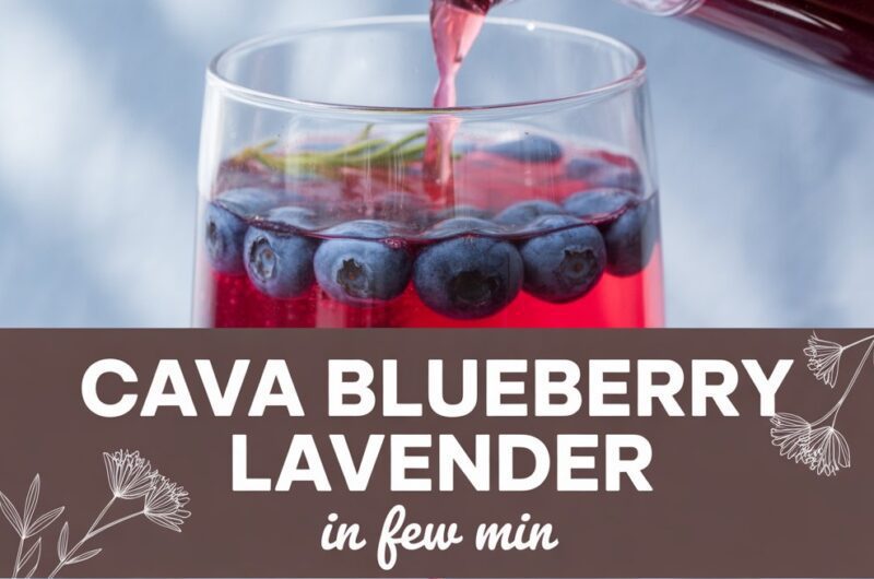 Cava Blueberry Lavender