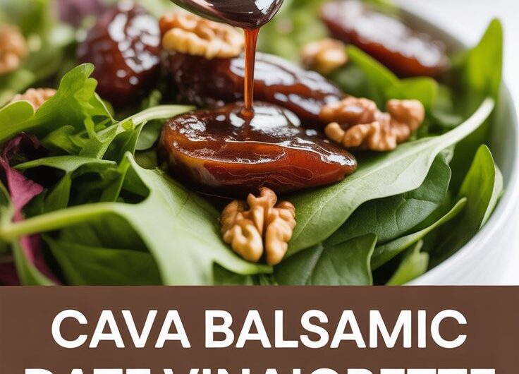 Cava Balsamic Date Vinaigrette