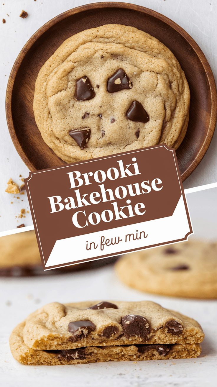 Brooki Bakehouse Cookie Recipe