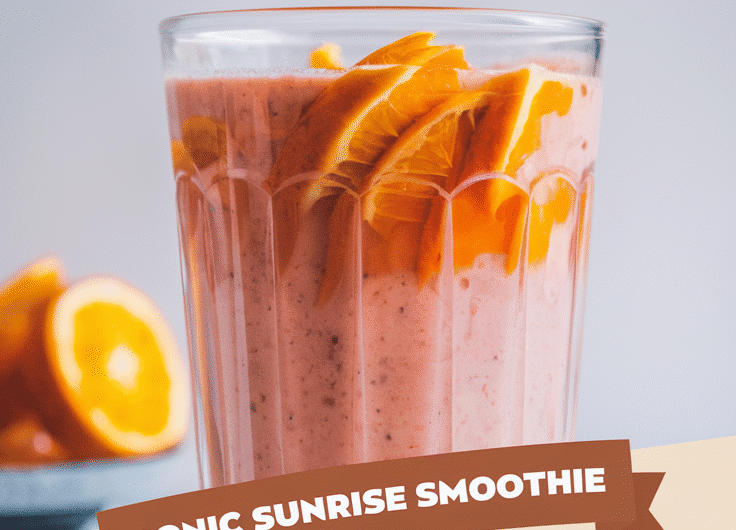Refreshing Sonic Sunrise Smoothie