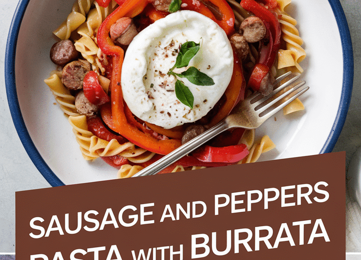 Sausage Pasta with Burrata