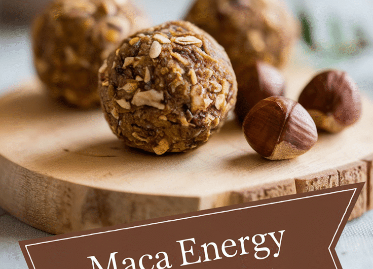 Maca Energy Balls with Hazelnuts