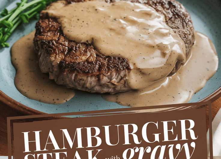 Hamburger Steak with Gravy