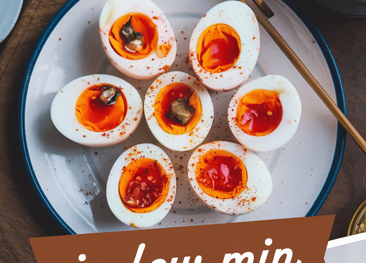 Spicy Korean Marinated Eggs