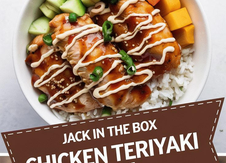 Jack In The Box Chicken Teriyaki Bowl