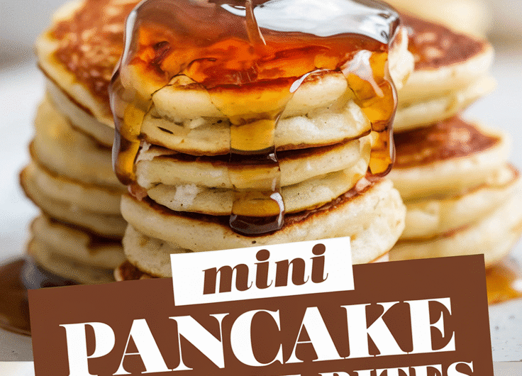 Mini Pancake Sausage Bites