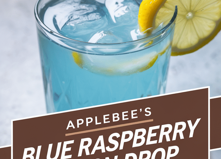 Applebee’s Blue Raspberry Lemon Drop
