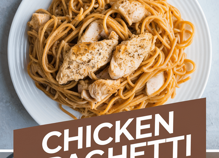 Creamy Chicken Spaghetti