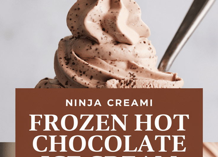 Ninja Creami Frozen Hot Chocolate Ice Cream