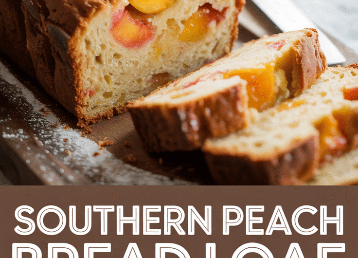 Southern Peach Bread Loaf