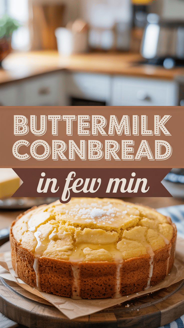 Buttermilk Cornbread Recipe