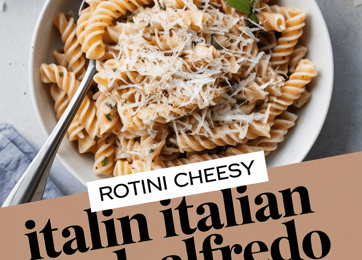 Rotini Cheesy Italian Herb Alfredo