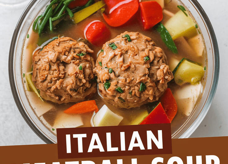 Creamy Italian Meatball Soup Recipe