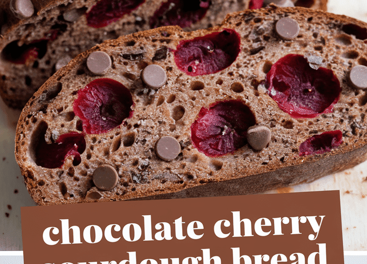 Chocolate Cherry Sourdough Bread