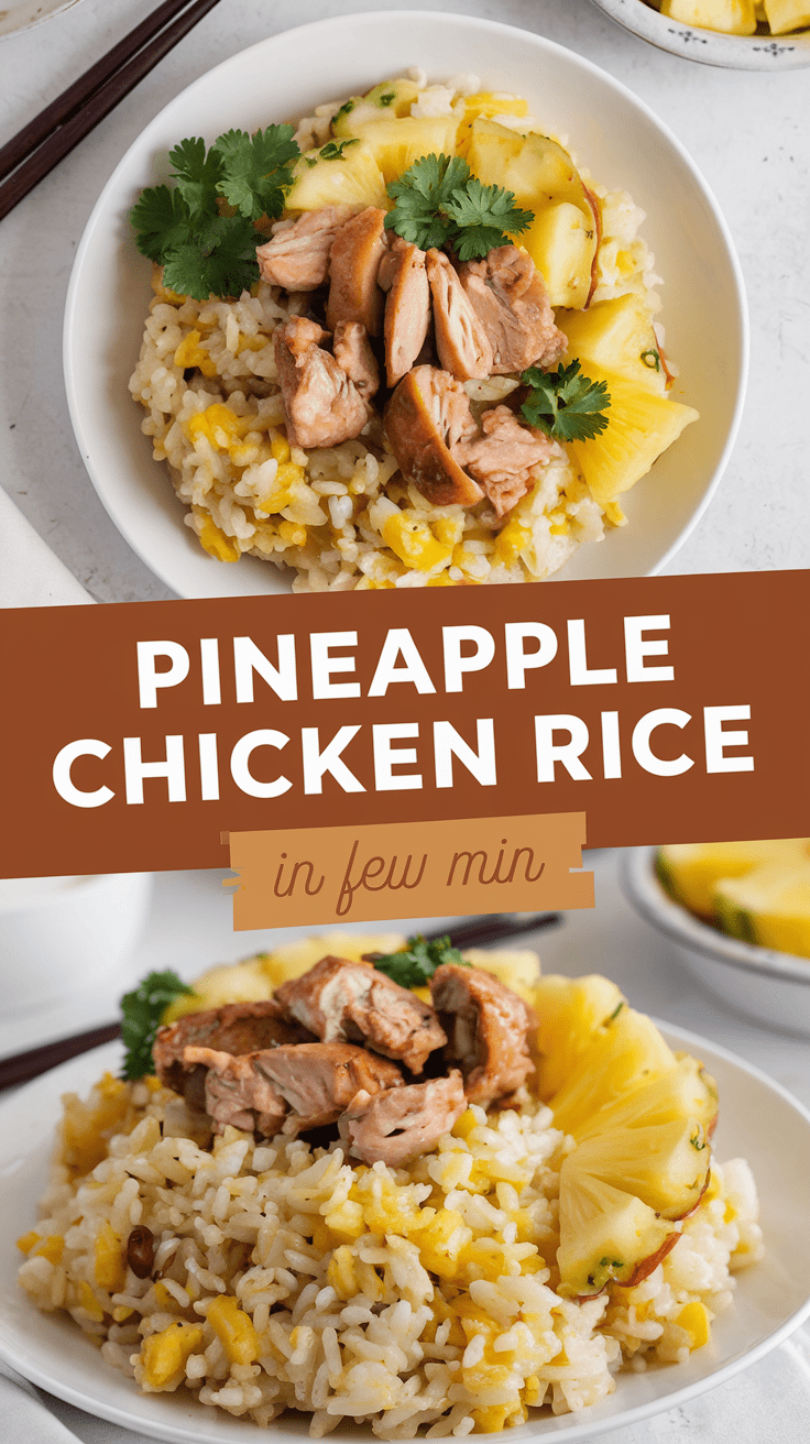 Pineapple Chicken Rice Recipe