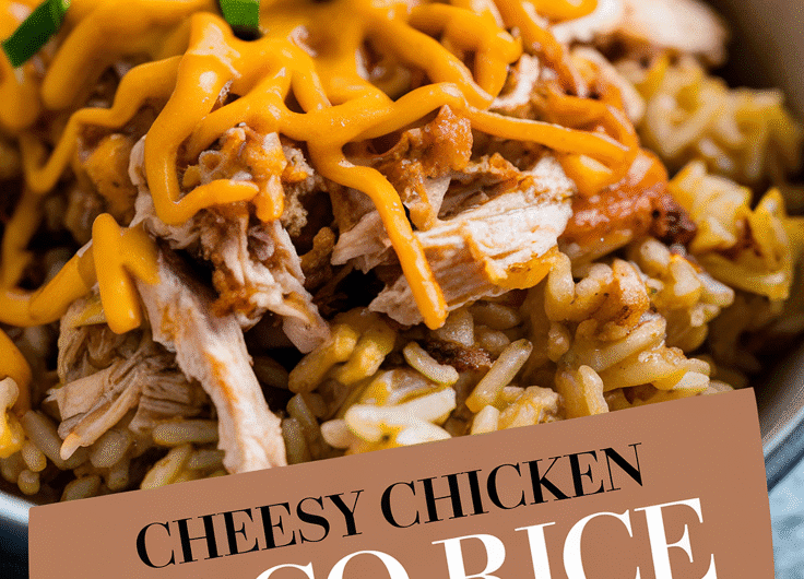 Cheesy Chicken Taco Rice