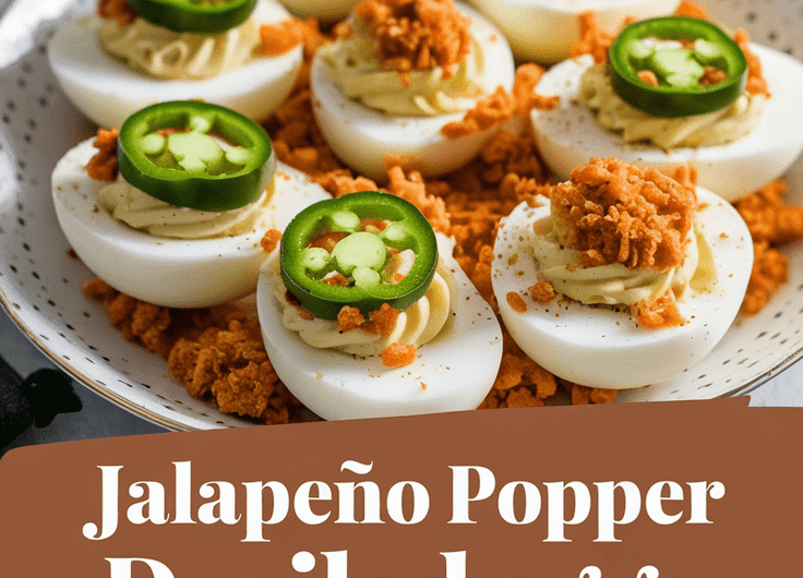 Jalapeño Popper Deviled Eggs