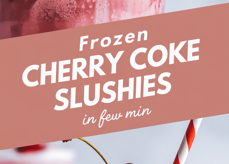 Frozen Cherry Coke Slushies Recipe