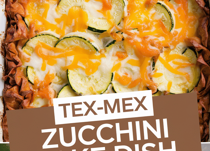 Tex-Mex Zucchini Bake Dish