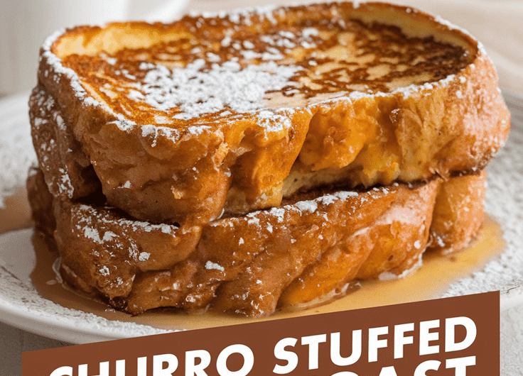 Churro Stuffed French Toast