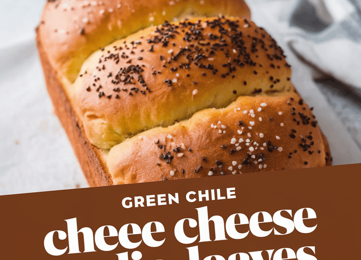 Green Chile Cheese Garlic Loaves