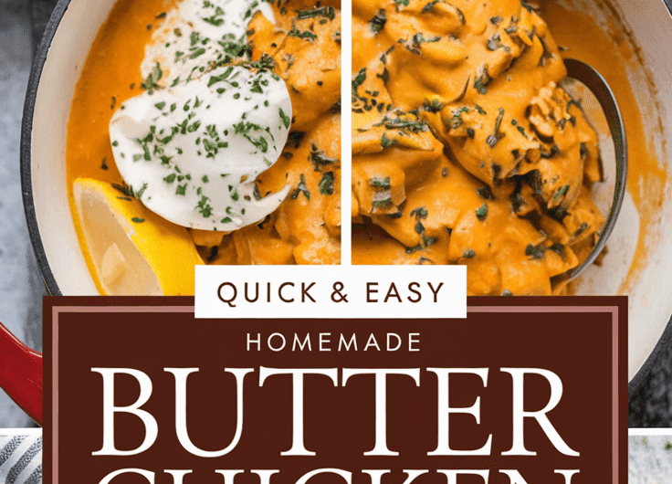 Quick & Easy Homemade Butter Chicken