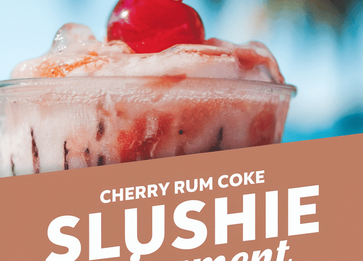 Cherry Rum Coke Slushie Enjoyment