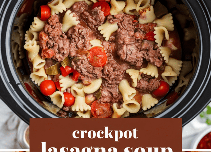 Crockpot Lasagna Soup