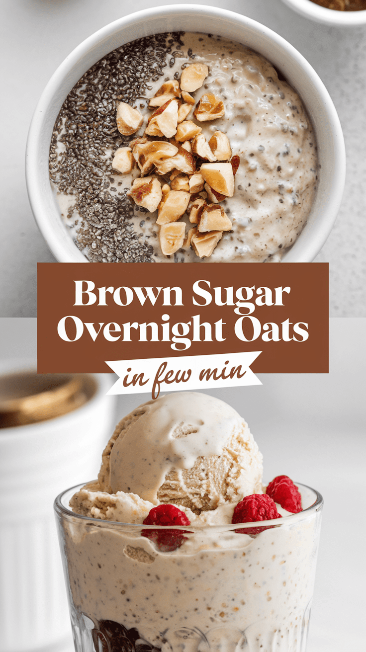 Brown Sugar Overnight Oats Recipe