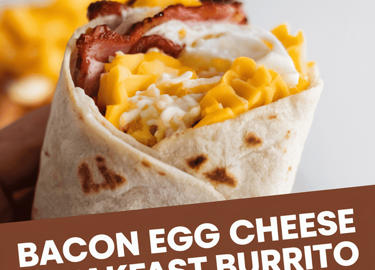 Bacon Egg Cheese Breakfast Burrito