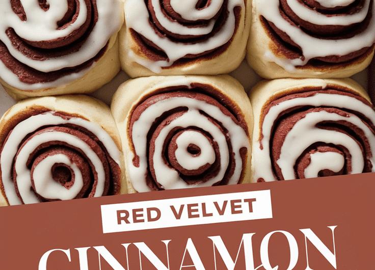 Red Velvet Cinnamon Rolls