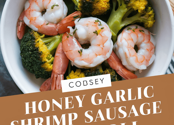 Honey Garlic Shrimp Sausage Broccoli
