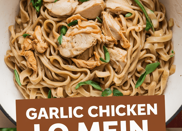 Garlic Chicken Lo Mein