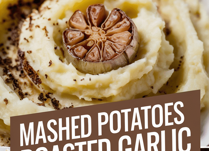 Creamy Mashed Potatoes Roasted Garlic