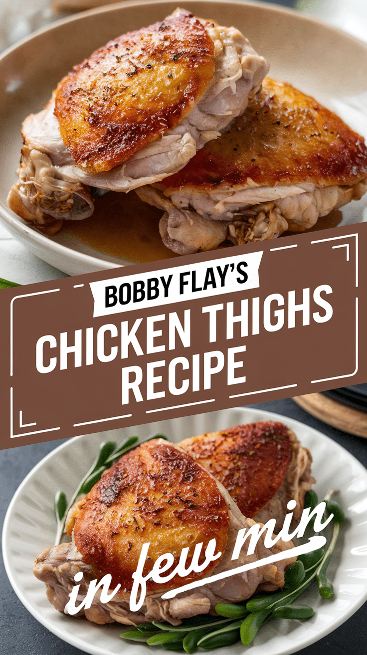 Bobby Flay’s Chicken Thighs Recipe