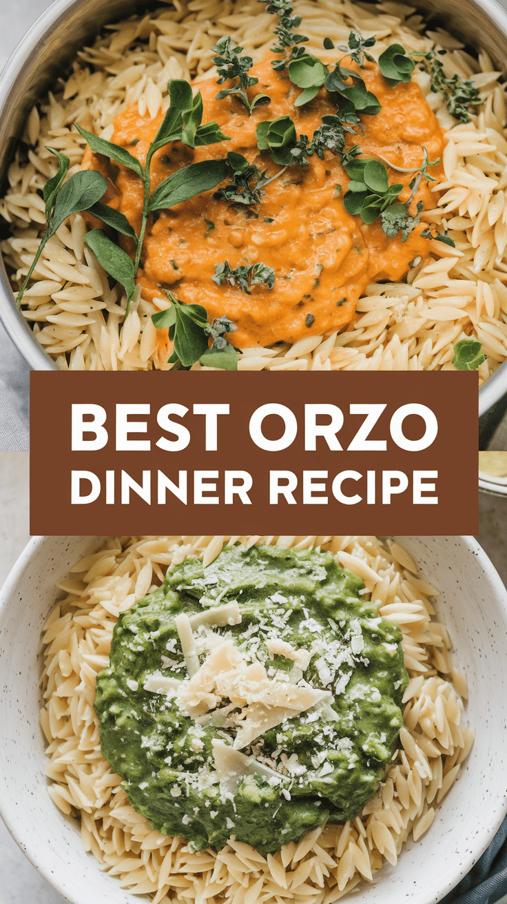 Best Orzo Dinner Recipe