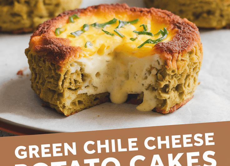 Green Chile Cheese Potato Cakes