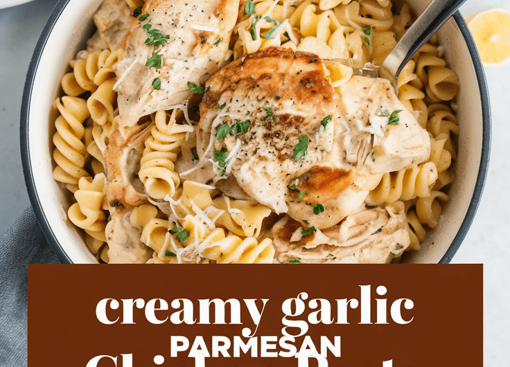 Garlic Parmesan Chicken Pasta