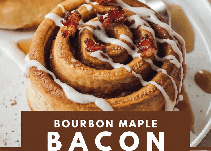 Bourbon Maple Bacon Cinnamon Rolls