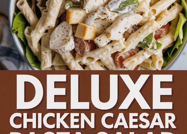 Deluxe Chicken Caesar Pasta Salad