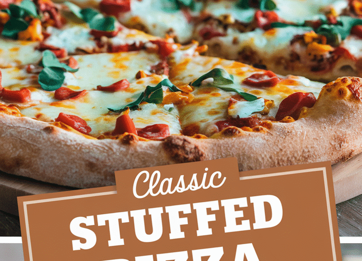 Classic Stuffed Crust Pizza Recipe