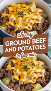 Cheesy Ground Beef and Potatoes