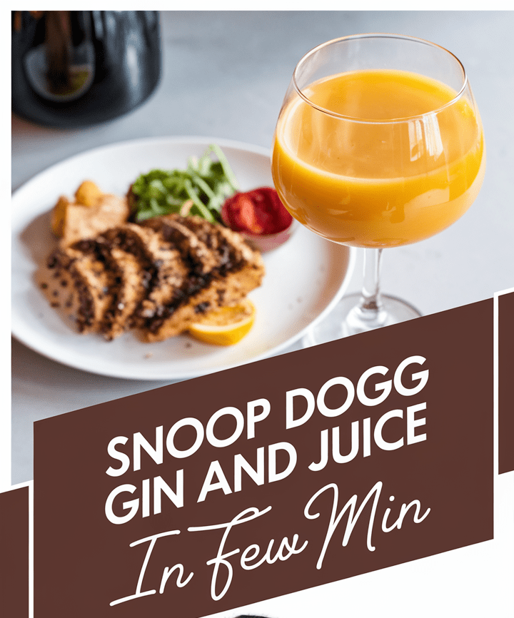 Snoop Dogg Gin and Juice Recipe