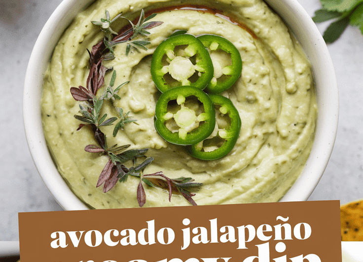 Avocado Jalapeño Creamy Dip