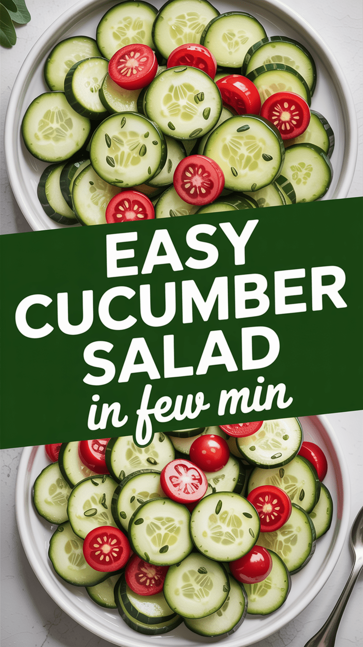 Refreshing Cucumber Salad Recipe