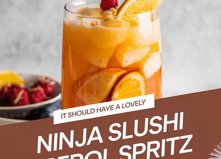 Ninja Slushi Aperol Spritz