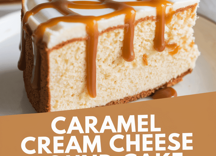 Caramel Cream Cheese Pound Cake